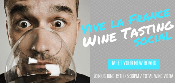 Vive La France Wine Tasting Social - Get to know you new board