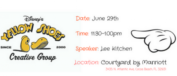 Disney Yellow Shoes Program Event